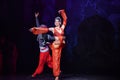 Belly Dancer- ballet Ã¢â¬ÅOne Thousand and One NightsÃ¢â¬Â Royalty Free Stock Photo